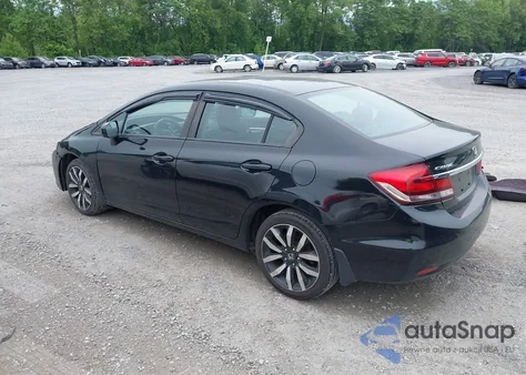 2015 Honda Civic Ex-L из США, поврежденный, VIN 19XFB2F9XFE012758